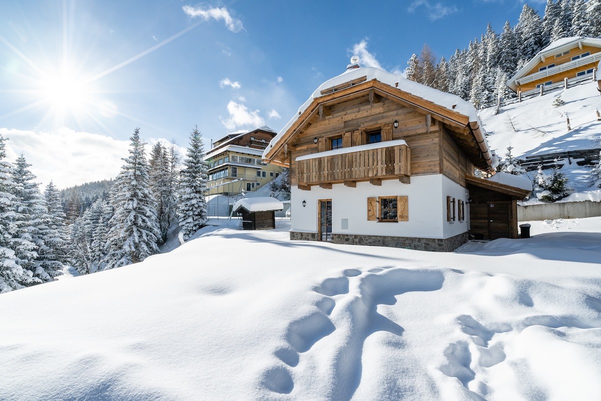Chalet Paul in the winter sun, Katschberg